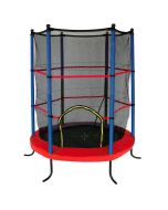 Trampoline d'extérieur COMBI XS avec filet de protection inclus ø 140 cm GARLANDO cod. TRO-6