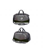 Sac de sport moyen couleur noir et gris GetFit GFB002 + GB